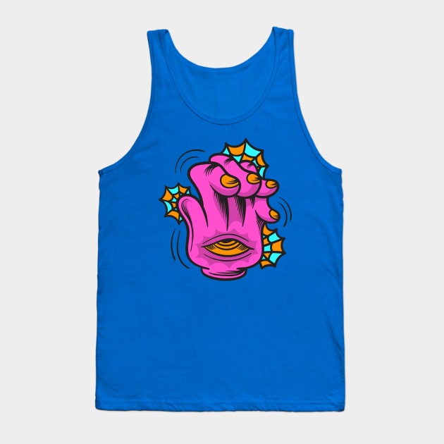 Bored High Five Tank Top by dominatic